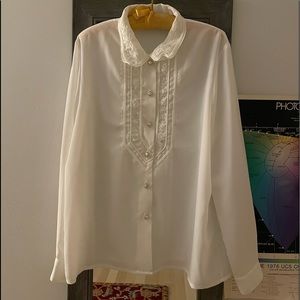 Christie and Jill embroidered blouse